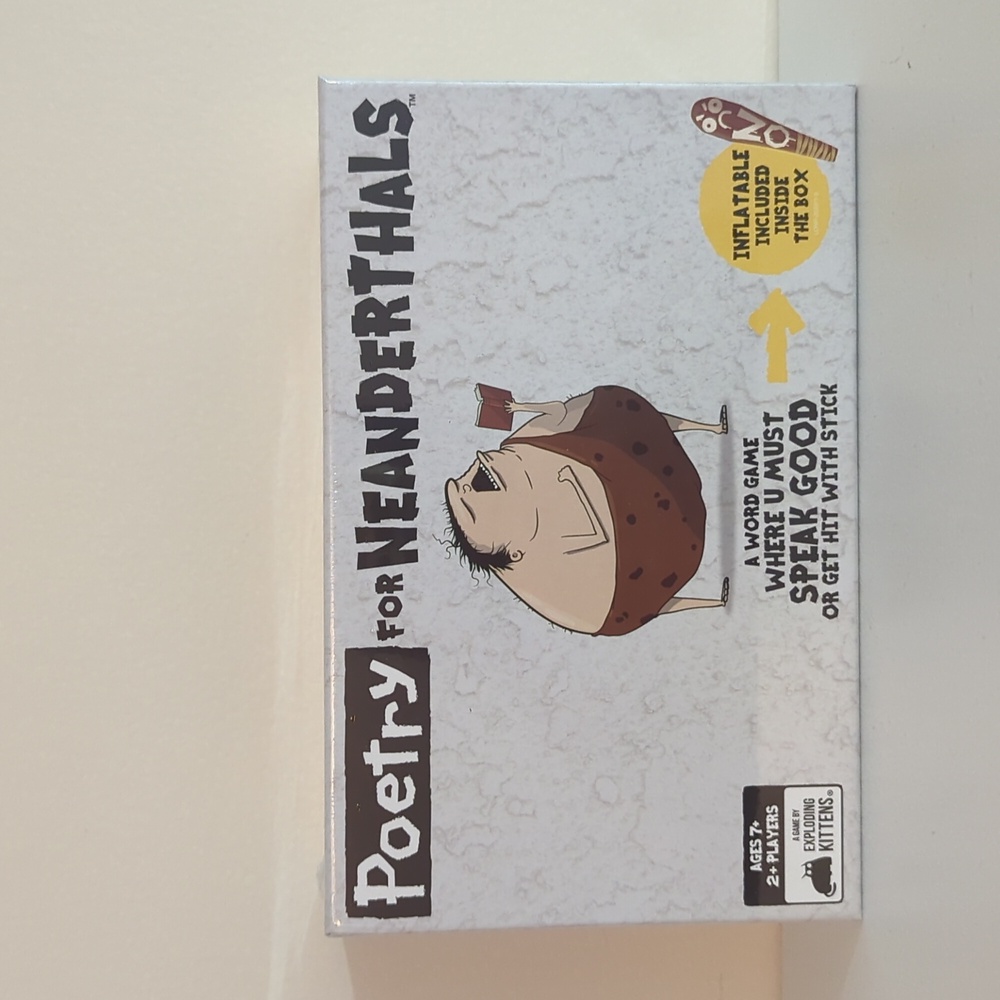Poetry for Neanderthals